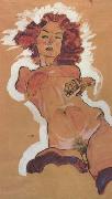 Egon Schiele Female Nude (mk12) Sweden oil painting artist